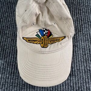 Indianapolis Motor Speedway Hat Cap Racing‎ The Game Beige One Size